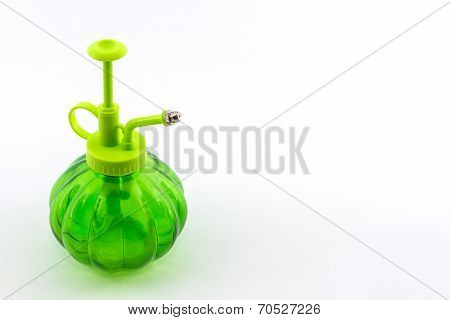 Green Spray Bottle.