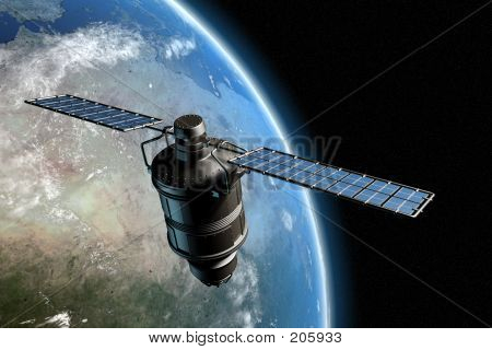 Satélite y la tierra 7