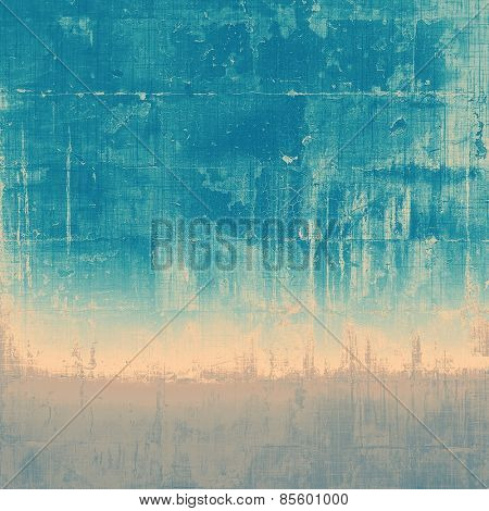 Vintage texture for background. With different color patterns: yellow (beige); gray; blue; cyan