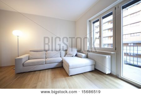 modern living-room, interior view