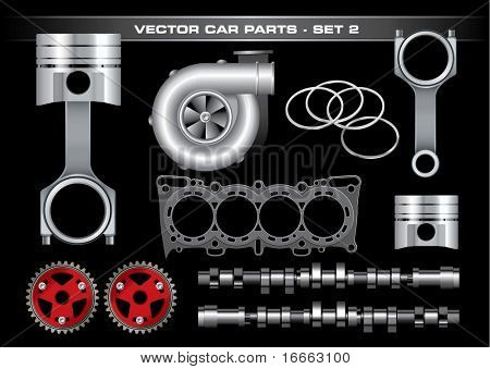 Vector Car Parts-Set 2