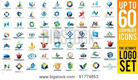 Business Corporate Logo Set