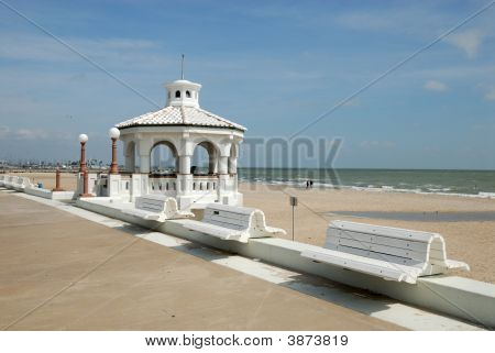 Promenade In Corpus Christi, Texas Usa