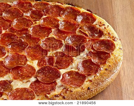 Pepperoni pizza