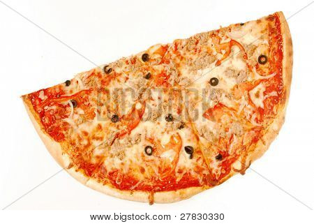 Half of pizza