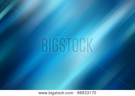 Blue motion blur abstract background, digitally generated image of blue light and stripes moving fas