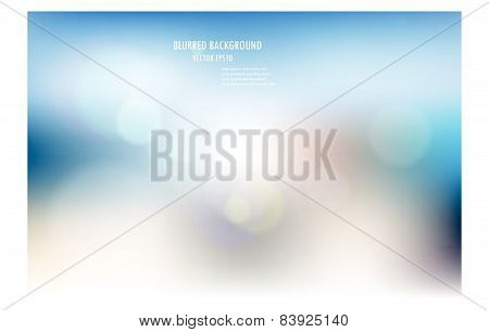 Vector Illustration Of Soft Colored Abstract Blurred Light Background Layout Design , Can Be Use For