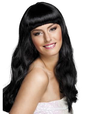 Womens black Chique wig