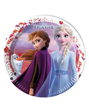 8 piatti Frozen 2 (23 cm)