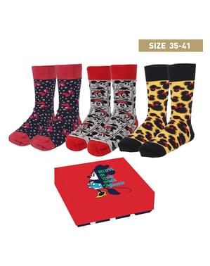 Pack of 3 Minnie Socks