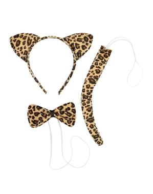 Kit accessori da leopardo