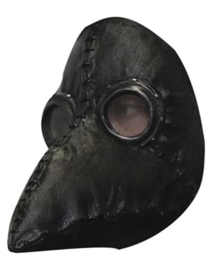 Black Plague Doctor Mask