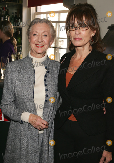 Thelma Barlow Photo - London UK Thelma Barlow from Coronation Street with producer Norma Heyman  at a photocall to announce the nominees for  the British Independent Film Awards in November 2005 at the Bar 1920 Soho House in London  Barlow has been nominated for her role in Mrs Henderson Presents whilst Grant has been nominated for her role as producer in the same film   25th October 2005 Keith MayhewLandmark Media