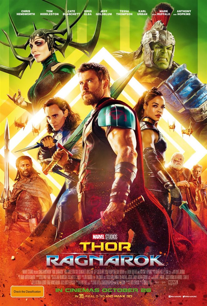 Thor: Ragnarok movie large poster.