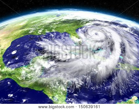 Hurricane Matthew Approaching Florida