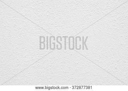 White Stucco Texture. Designer Interior Background. Abstract Architectural Surface.