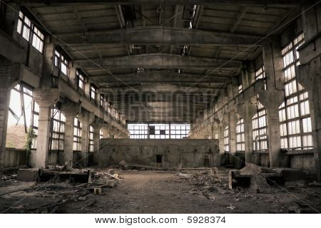 Abandoned Industrial Interior