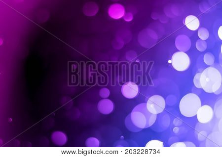 glitter vintage lights background. Purple, Blue Color