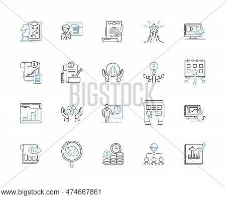 Entrepreneurship And Innovation Outline Icons Collection. Entrepreneurship, Innovation, Startups, Bu