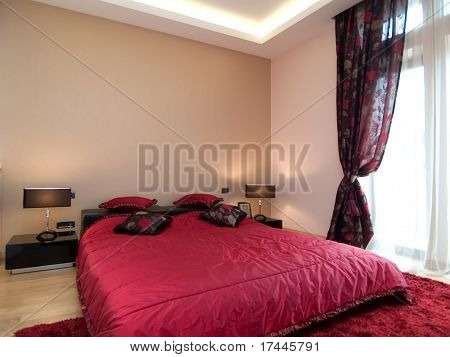 interior of a bedroom