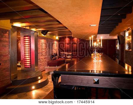 interior of a night club