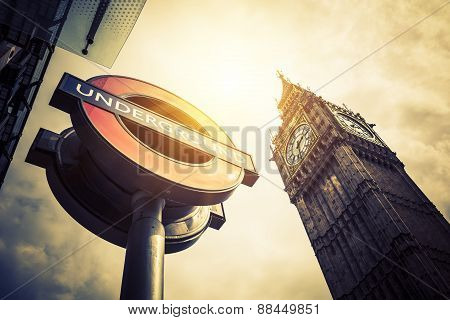 Underground And Big Ben