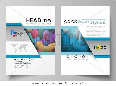 Business Templates For Brochure, Magazine, Flyer, Booklet Or Annual Report. Cover Design Template, E