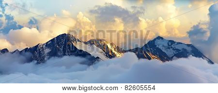 alpine mountain landscape