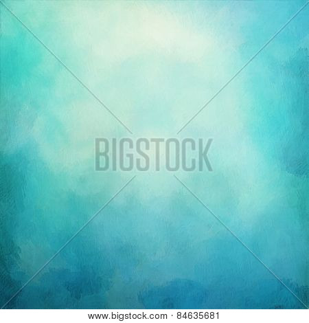 Blue Abstract Artistic Background