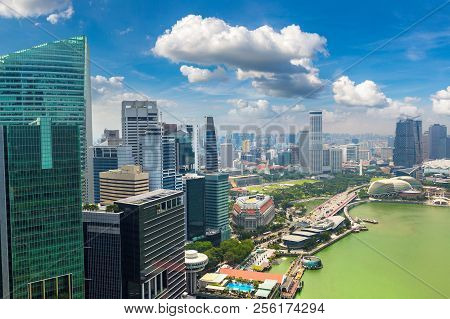 Panoramic View Of Singapore