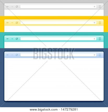 Abstract Design Vector Computer Browser