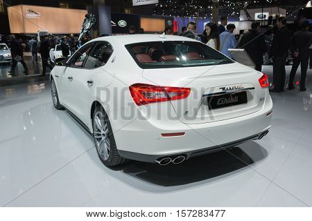 Maserati Ghibli On Display