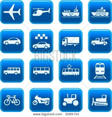 Transportation Icons / Buttons