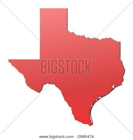 Texas (Usa) Map