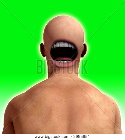 Creepy Back Of Head