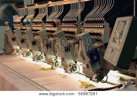 Industrial Embroidery Machine