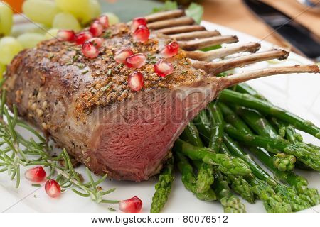 Herb Crusted Rack Of Lamb