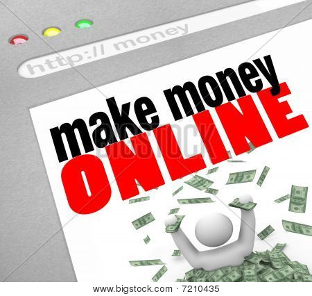 Make Money Online - Web Screen