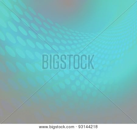 Fractal Wave Vector Blue