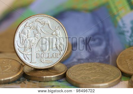 Australian One Dollar Coin