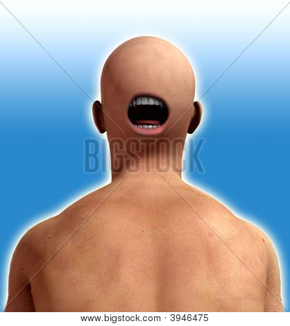 Creepy Back Of Head