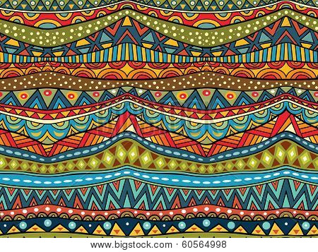 Abstract Ethnic Pattern