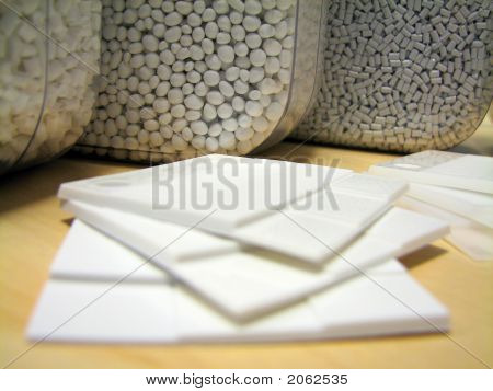 White Samples And Masterbatches