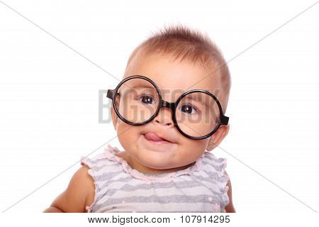 Baby And Glasses