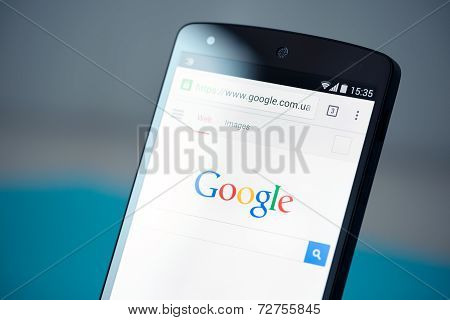 Google Search On Google Nexus 5