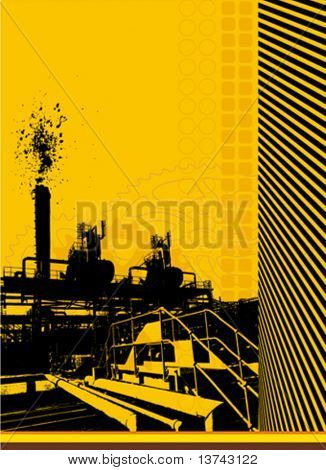 industrial background vector