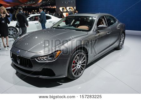 Maserati Ghibli On Display