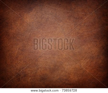 brown leather texture (may used as background).