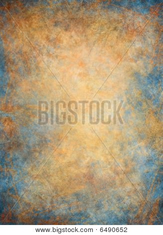 Golden Blue Background