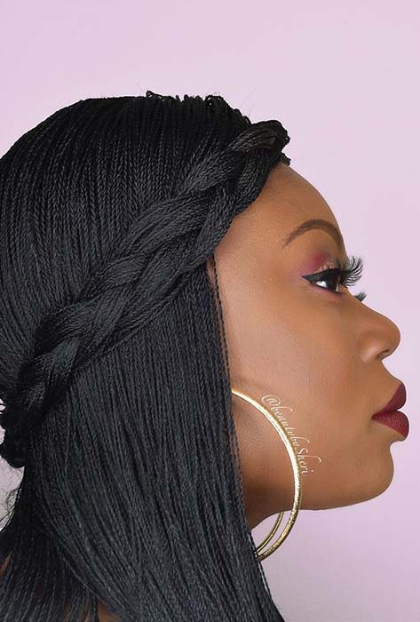 Braided Micro Braids